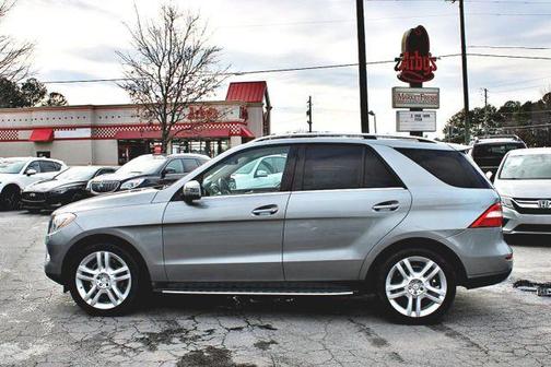 Silver 2014 Mercedes-Benz M-Class ML 350 4MATIC