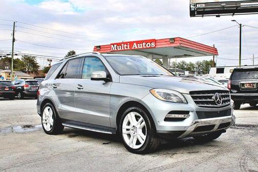 Silver 2014 Mercedes-Benz M-Class ML 350 4MATIC