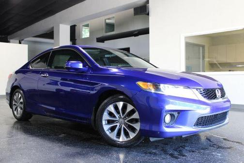 Blue 2013 Honda Accord EX-L