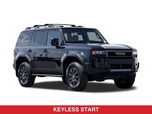 Black 2025 Toyota Land Cruiser Base