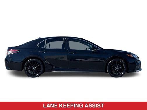 Midnight Black Metallic 2021 Toyota Camry XSE