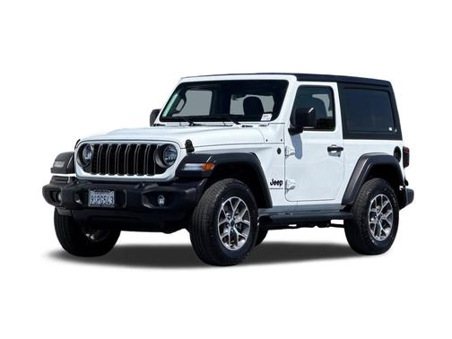 Bright White Clearcoat 2025 Jeep Wrangler Sport S