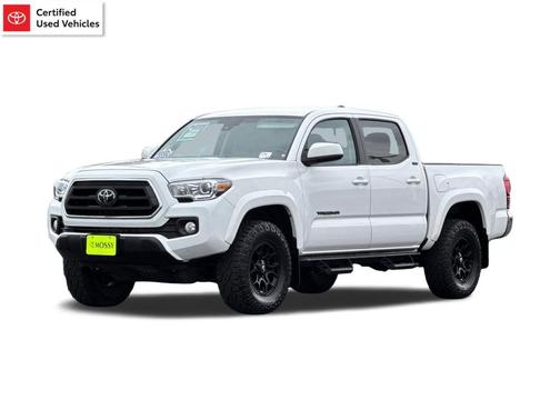 White 2022 Toyota Tacoma SR5