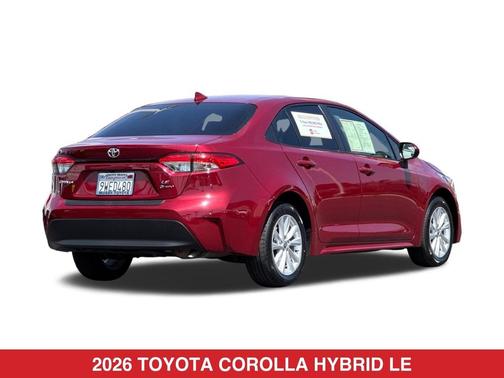 Ruby Flare Pearl 2026 Toyota Corolla Hybrid LE