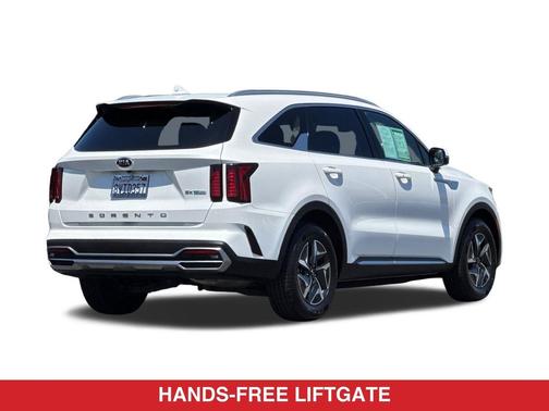 Snow White Pearl 2021 Kia Sorento Hybrid EX