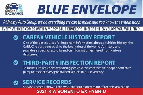 Snow White Pearl 2021 Kia Sorento Hybrid EX