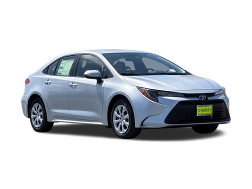 Classic Silver Metallic/Midnight Black Metallic 2026 Toyota Corolla LE