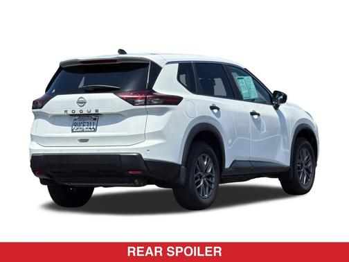 Glacier White 2025 Nissan Rogue S