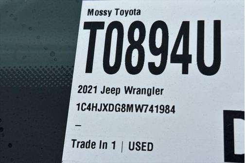 2021 Jeep Wrangler Willys