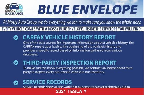 STEALTH GRAY 2021 Tesla Model Y Long Range Dual Motor All-Wheel Drive