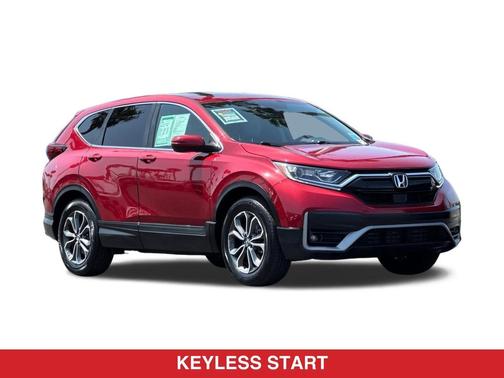 Radiant Red Metallic 2021 Honda CR-V 2WD EX-L