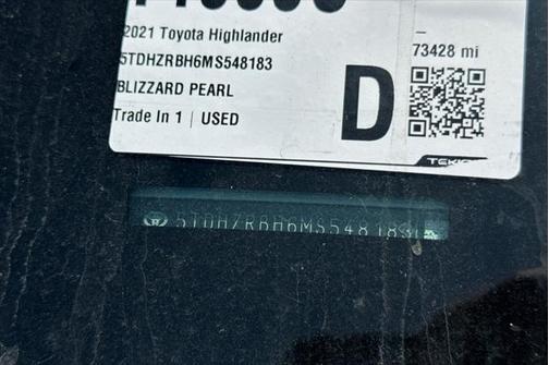2021 Toyota Highlander XLE
