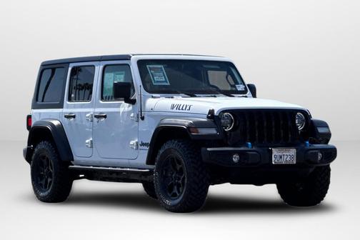 Bright White Clearcoat 2023 Jeep Wrangler 4xe Base