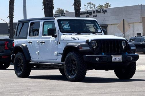 Bright White Clearcoat 2023 Jeep Wrangler 4xe Base