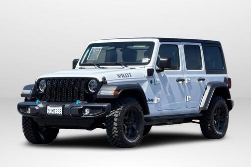 Bright White Clearcoat 2023 Jeep Wrangler 4xe Base