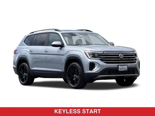Silver Mist Metallic 2025 Volkswagen Atlas 2.0T SE w/Technology