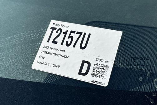 2022 Toyota Prius XLE