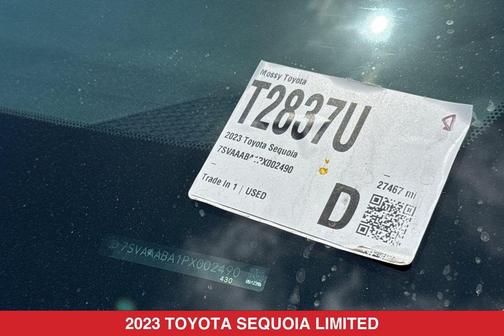 Celestial Silver Metallic 2023 Toyota Sequoia Limited