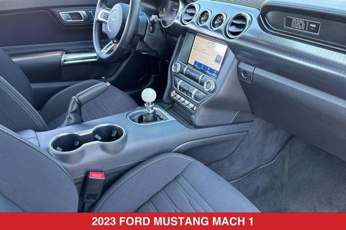 Oxford White 2023 Ford Mustang Mach 1 Fastback