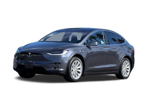 Midnight Silver Metallic 2019 Tesla Model X 75D