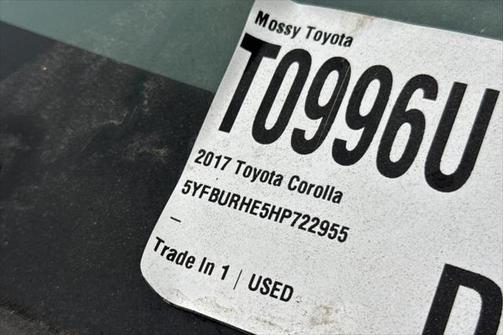 2017 Toyota Corolla XLE