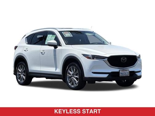 Snowflake White Pearl Mica 2021 Mazda CX-5 Grand Touring