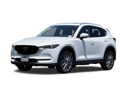 Snowflake White Pearl Mica 2021 Mazda CX-5 Grand Touring