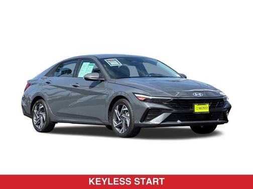 Ecotronic Gray 2025 Hyundai ELANTRA Limited