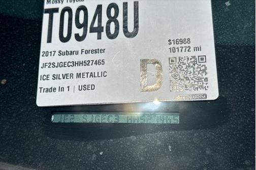 2017 Subaru Forester 2.0XT Premium