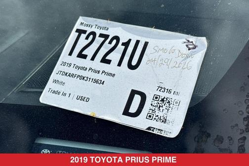 Blizzard Pearl 2019 Toyota Prius Prime Advanced
