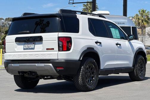 Platinum White Pearl 2026 Honda Passport AWD TrailSport