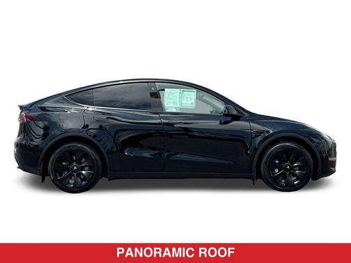 Solid Black 2022 Tesla Model Y Long Range Dual Motor All-Wheel Drive