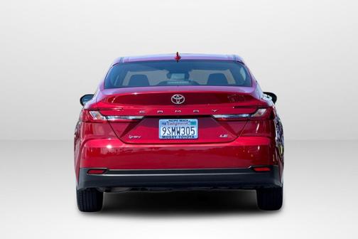 Supersonic Red 2025 Toyota Camry LE