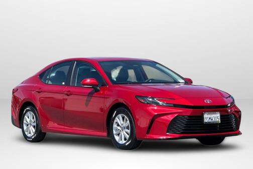 Supersonic Red 2025 Toyota Camry LE
