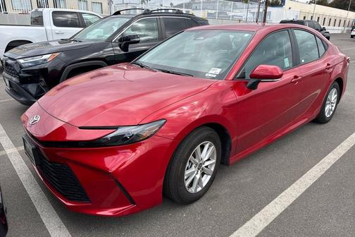 Supersonic Red 2025 Toyota Camry LE