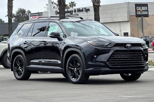 Midnight Black Metallic 2026 Toyota Highlander Hybrid Base