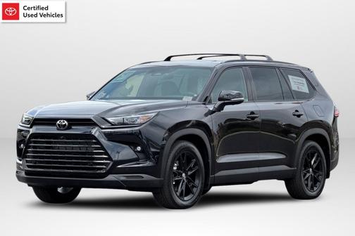 Midnight Black Metallic 2026 Toyota Highlander Hybrid Base