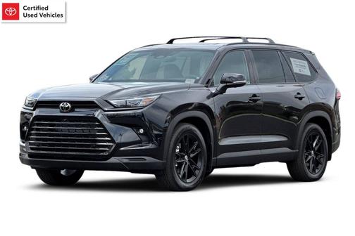 Midnight Black Metallic 2026 Toyota Highlander Hybrid Base