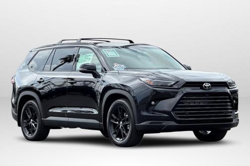 Midnight Black Metallic 2026 Toyota Highlander Hybrid Base