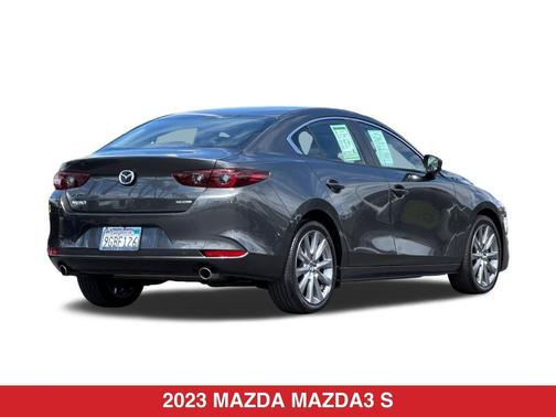 Machine Gray Metallic 2023 Mazda Mazda3 2.5 S Select