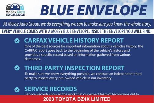 Pearl 2023 Toyota bZ4X Limited