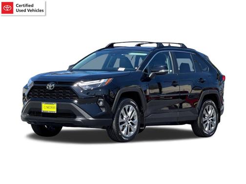 Midnight Black Metallic 2022 Toyota RAV4 XLE Premium