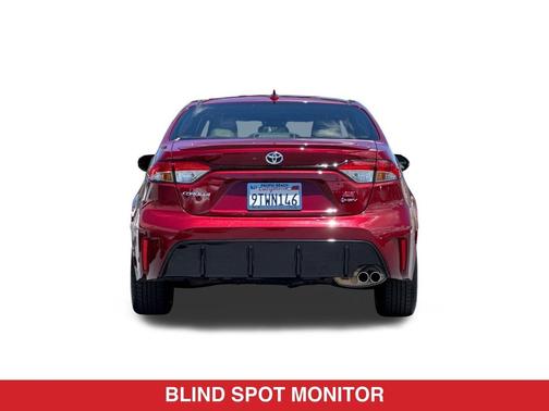 Ruby Flare Pearl 2025 Toyota Corolla Hybrid SE
