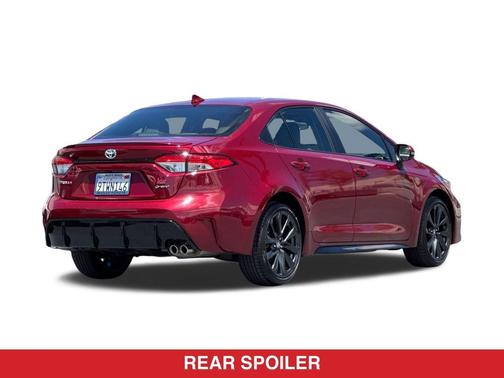 Ruby Flare Pearl 2025 Toyota Corolla Hybrid SE