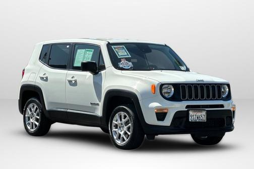 Alpine White Clearcoat 2023 Jeep Renegade Latitude