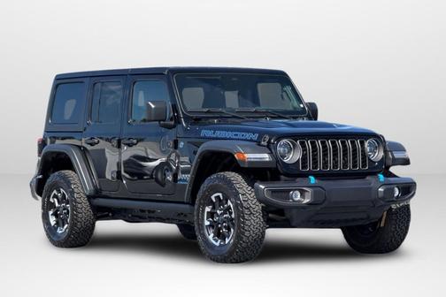 Black Clearcoat 2025 Jeep Wrangler 4xe Rubicon