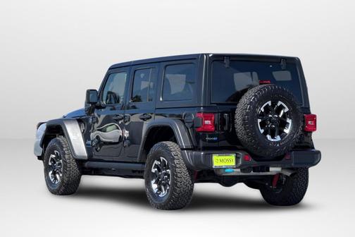 Black Clearcoat 2025 Jeep Wrangler 4xe Rubicon