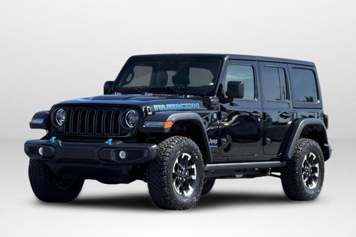 Black Clearcoat 2025 Jeep Wrangler 4xe Rubicon
