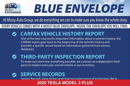 Pearl White Multi-Coat 2020 Tesla Model 3 Standard Range Plus