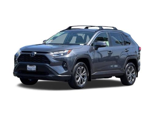Magnetic Gray Metallic 2023 Toyota RAV4 Hybrid XLE Premium